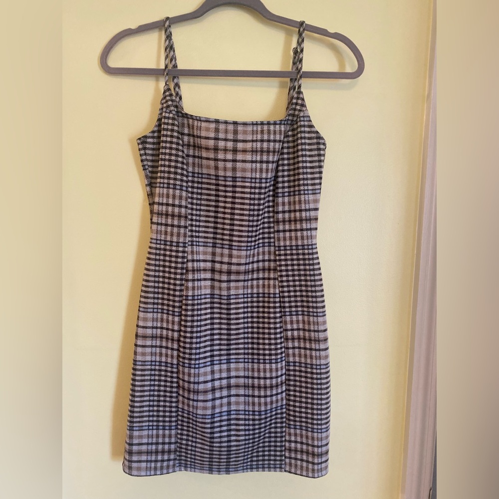 Plaid Mini Dress